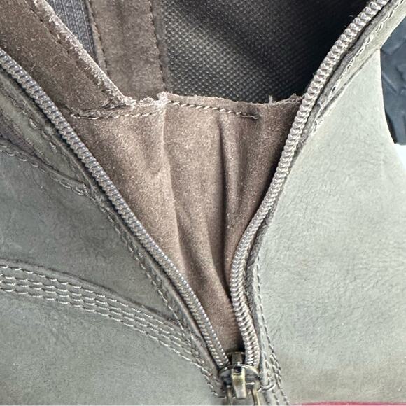 Timberland Courmayeur Valley Women’s Ankle Boot Green Leather A5219 - GREEN - Picture 9 of 11